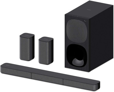 SONY HT-S20R 5.1ch Home Theatre with Digital, Subwoofer, Rear Speakers, 400 W Bluetooth Soundbar (Black, 5.1 Channel)